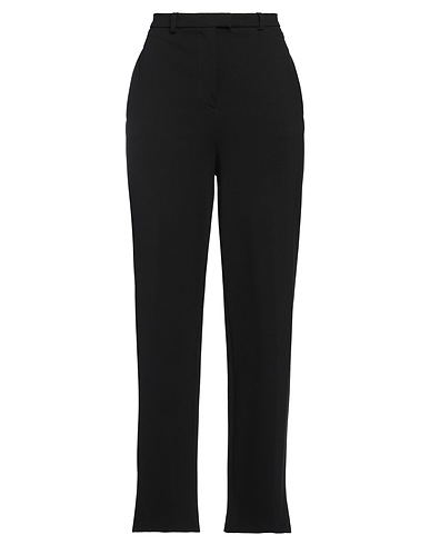 PINKO Wide-leg trousers NERO 67% Viscose, 28% Polyamide, 5% Elastane