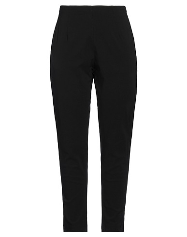 BLACK LABEL Casual trouser Black 70% Viscose, 23% Polyamide, 7% Elastane