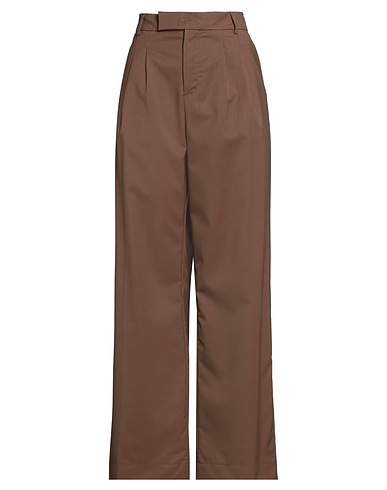 BRIGLIA 1949 Casual trouser GENDERLESS Brown 54% Virgin Wool, 45% Polyester, 1% Elastane