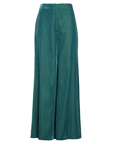 ATTIC AND BARN Casual pants Deep teal 100% Polyester