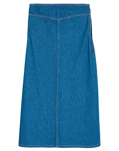 FERRAGAMO Jeanskleid Blau 100% Baumwolle