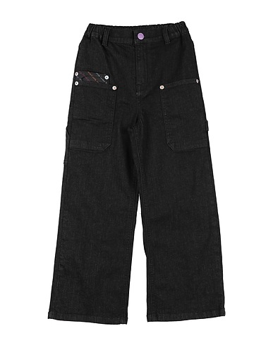 HARMONT & BLAINE Denim trousers Black 98% Cotton, 2% Elastane