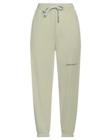 HINNOMINATE Pantalon Vert sauge 100% Coton