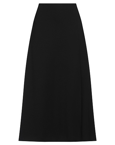 THE ROW Falda midi Negro 54% Viscosa, 39% Poliamida, 7% Elastán