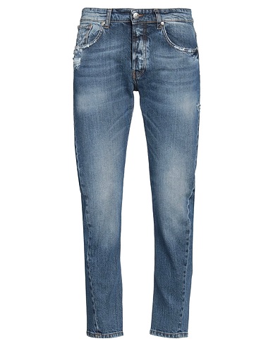 RICHMOND X Denim pants Blue 98% Cotton, 2% Elastane