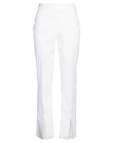 MEIMEIJ Pantalone Bianco 71% Cotone, 25% Poliammide, 4% Elastan