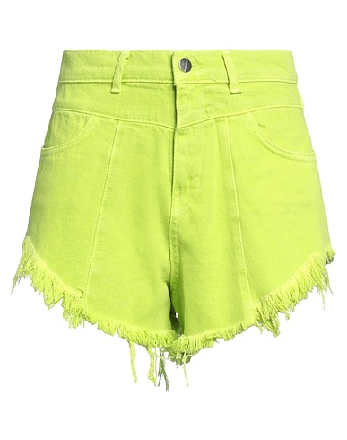 HINNOMINATE Shorts jeans Verde 100% Cotone