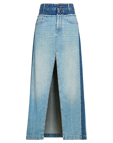 STELLA McCARTNEY Denim skirt Blue 100% Cotton