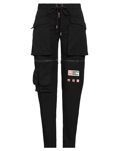 DSQUARED2 Pantalone Nero 100% Cotone