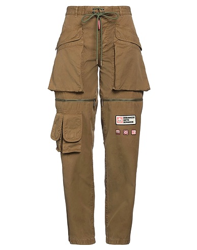 DSQUARED2 Casual trouser Military green 100% Cotton