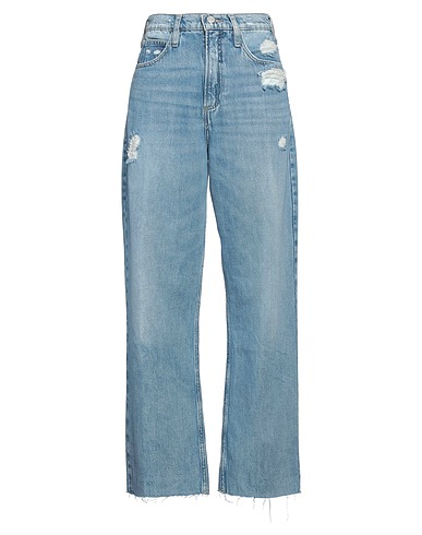 FRAME Denim trousers Blue 85% Cotton, 15% Recycled cotton