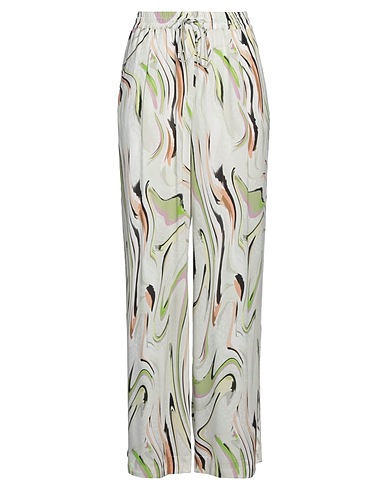 LALA BERLIN Casual trouser Ivory 100% Viscose