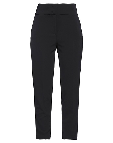 BLUGIRL Pantalone Nero 96% Poliestere, 4% Elastan