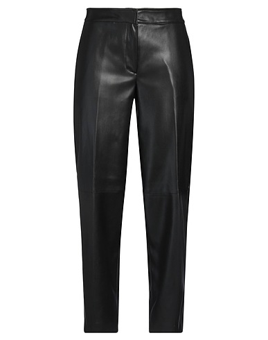 ALPHA STUDIO Casual trouser Black 50% Polyester, 50% Polyurethane resin