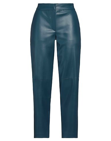 ALPHA STUDIO Casual trouser Deep teal 50% Polyester, 50% Polyurethane resin