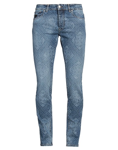 JOHN RICHMOND Denim trousers Blue 99% Cotton, 1% Elastane