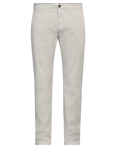 DEPARTMENT 5 Casual trouser Light grey 98% Cotton, 2% Rubber