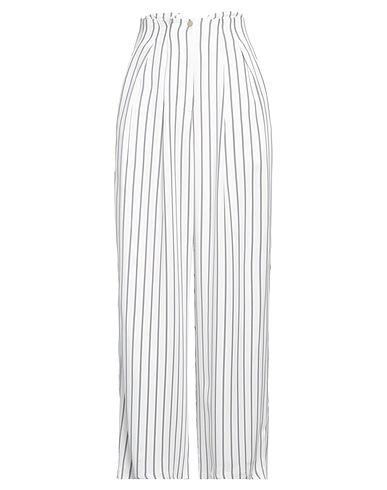 THE MANNEI Casual pants White 100% Viscose