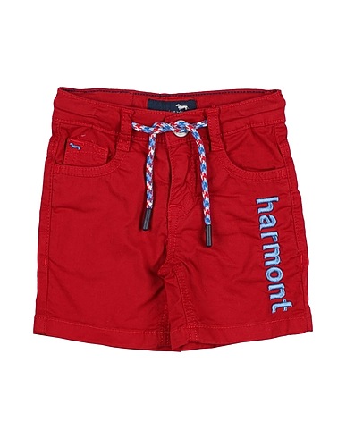 HARMONT & BLAINE Shorts & Bermuda Red 98% Cotton, 2% Elastane