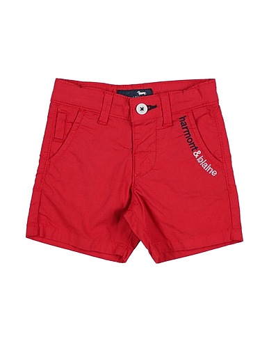 HARMONT & BLAINE Shorts & Bermuda Red 98% Cotton, 2% Elastane