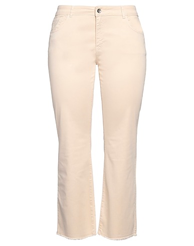 EMME by MARELLA Pantalone Beige 97% Cotone, 3% Elastan