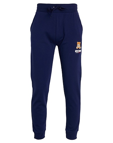 MOSCHINO Pantalone UNDERWEAR Blu navy 95% Cotone, 5% Elastan
