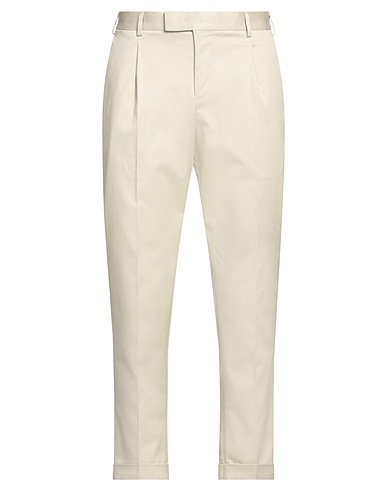 PT Torino Casual trouser Beige 98% Cotton, 2% Elastane