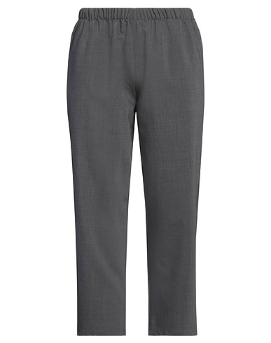 LAURA URBINATI Pantalone Grigio 95% Lana Vergine, 5% Elastan