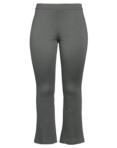 LANACAPRINA Casual trouser Military green 65% Viscose, 35% Nylon, Elastane