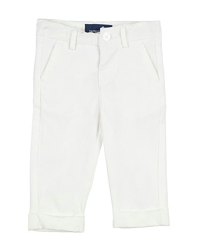 HARMONT & BLAINE Casual trouser BIANCO 70% Cotton, 30% Linen
