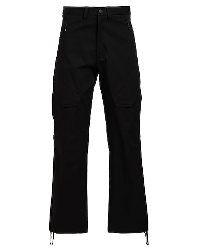 MONCLER Casual pants Black 98% Cotton, 2% Elastane