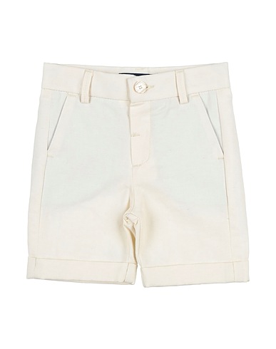 HARMONT & BLAINE Shorts & Bermuda Cream 60% Cotton, 30% Linen, 10% Polyester