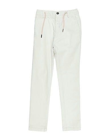 JECKERSON Pantalone Off white 98% Cotone, 2% Elastan