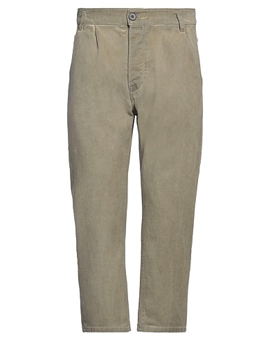 EVEN IF Pantaloni jeans Verde salvia 100% Cotone