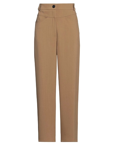 KHAITE Casual trouser Camel 58% Viscose, 42% Virgin Wool