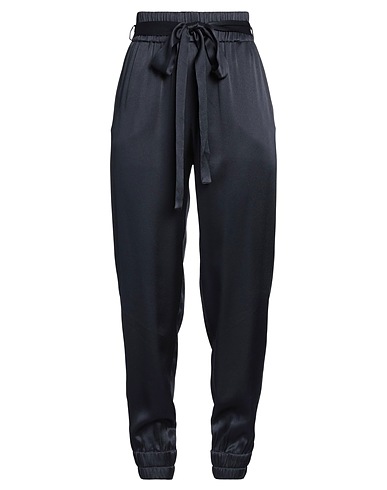 ANTONELLI Casual trouser Midnight blue 55% Acetate, 45% Silk