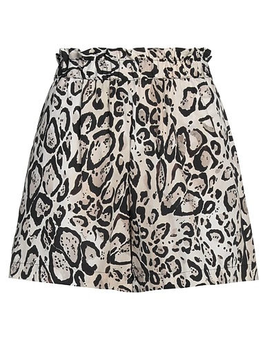 PINKO UNIQUENESS Shorts & Bermuda Cream 100% Cotton