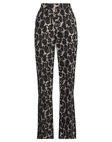 CLIPS Casual pants TRICOT Black 60% Cotton, 28% Polyamide, 9% Polyester, 3% Elastane