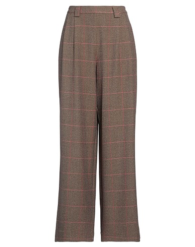 ESSENTIEL ANTWERP Casual trouser Khaki 38% Polyester, 33% Viscose, 25% Recycled polyester, 4% Elastane
