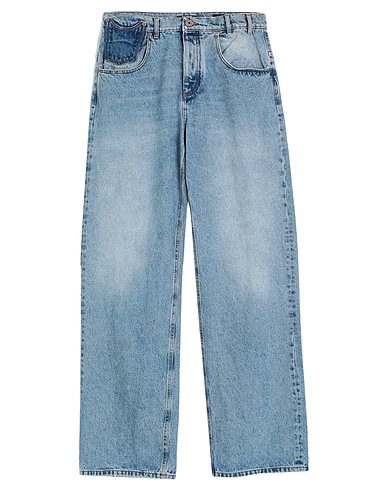 BALMAIN Denim trousers Blue 100% Cotton
