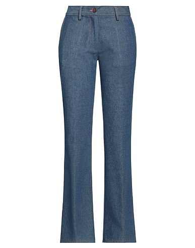 FORTE_FORTE Denim trousers Blue 100% Cotton
