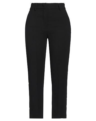 HANITA Casual trouser Black 97% Polyester, 3% Elastane