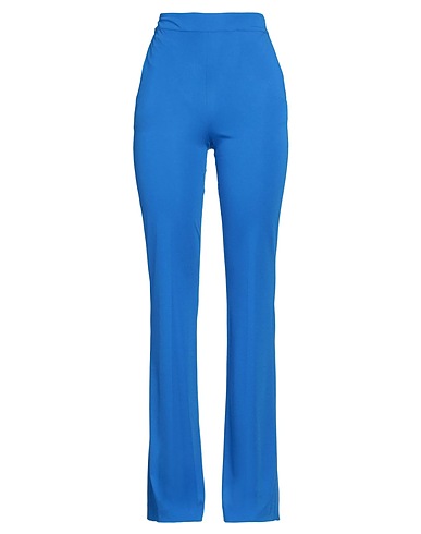 HANITA Casual trouser Light blue 63% Viscose, 32% Nylon, 5% Elastane