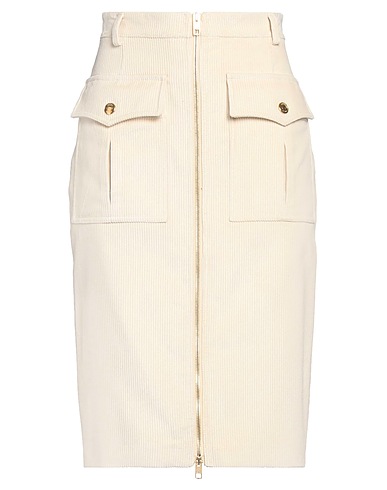 BALLY Midi skirt Ivory 100% Cotton