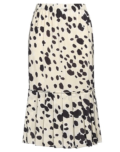 MARNI Midi skirt Beige 100% Silk