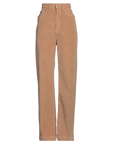NINE IN THE MORNING Casual pants Camel 98% Cotton, 2% Elastane