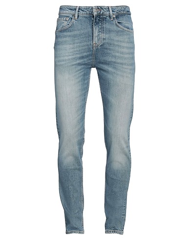 BOSS Denim trousers Blue 99% Cotton, 1% Elastane