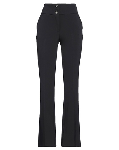 BLUGIRL Casual pants Black 96% Polyester, 4% Elastane