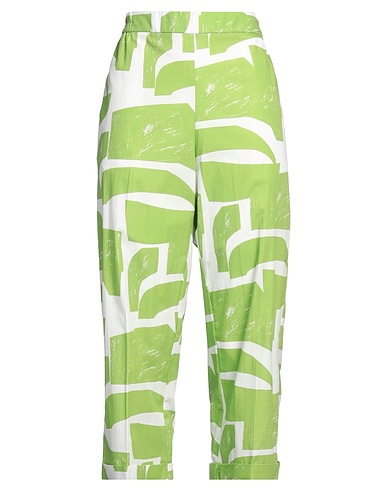 MEIMEIJ Pantalone Verde lime 100% Cotone, Poliestere