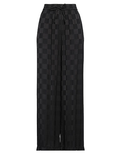 SAMSØE Φ SAMSØE Casual pants Black 65% Viscose, 35% EcoVero™ viscose
